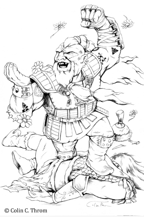 Pit Fighter - Dwarven Gladiator