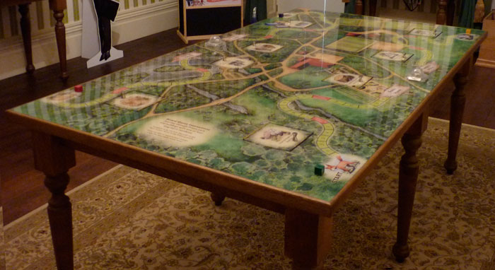 Prittlewell Priory's game table